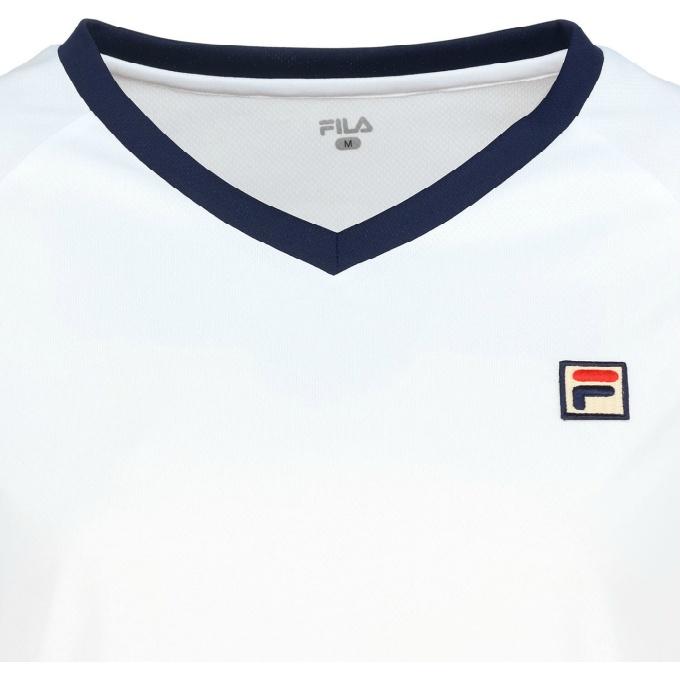 FILA フィラ テニスウェア 半袖Tシャツ VM5620ブラック メンズM新品 FILA - FILA フィラ テニスウェア 半袖Tシャツ VM5620ブラック メンズM