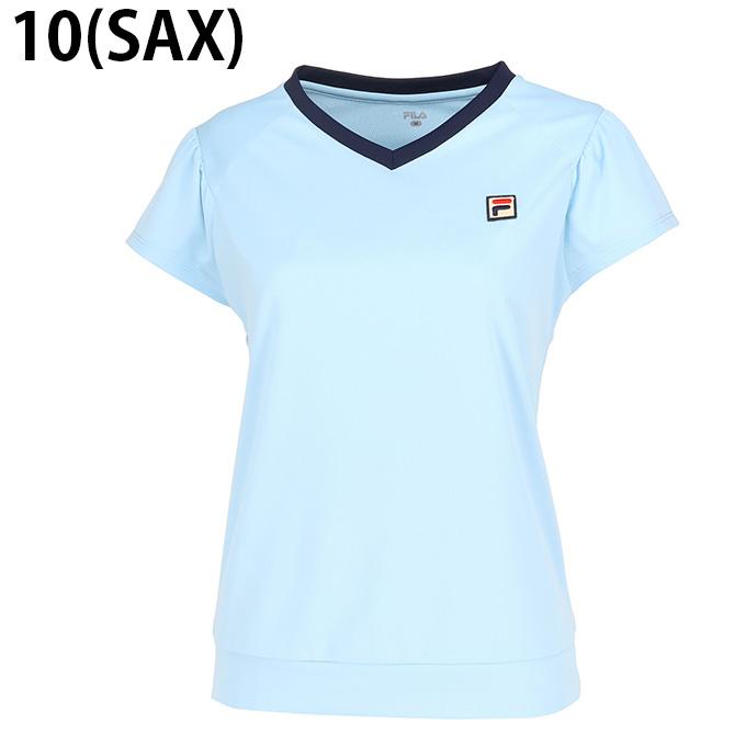 FILA（フィラ） テニスウェア Tシャツ 半袖 レディース ゲームシャツ