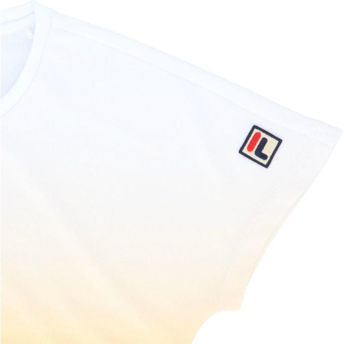 FILA フィラ テニスウェア 半袖TシャツVM5601 ホワイト メンズM新品 FILA（フィラ） テニスウェア Tシャツ 半袖 レディース ゲームシャツ