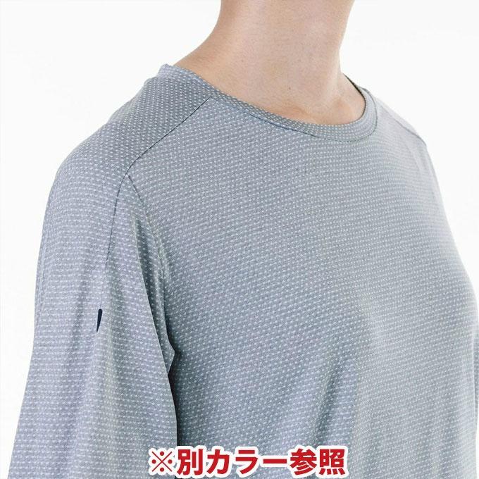 ミレー MILLET Tシャツ 長袖 レディース ウィメンズ ヘザーメッシュクルーロングスリーブ MIV01783 N6357｜himaraya｜08