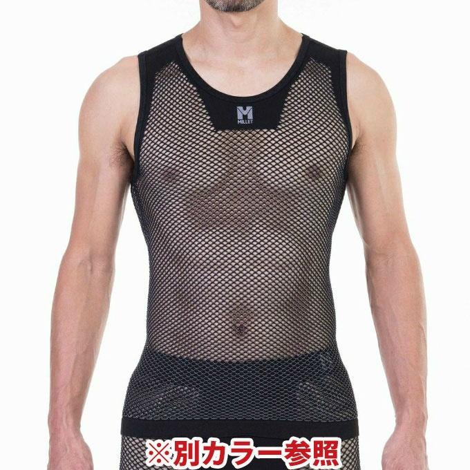 MILLET ノースリーブ メッシュ アンダーウェア 3枚セット MILLET（ミレー） アンダーウェア ノースリーブ メンズ ドライナミック