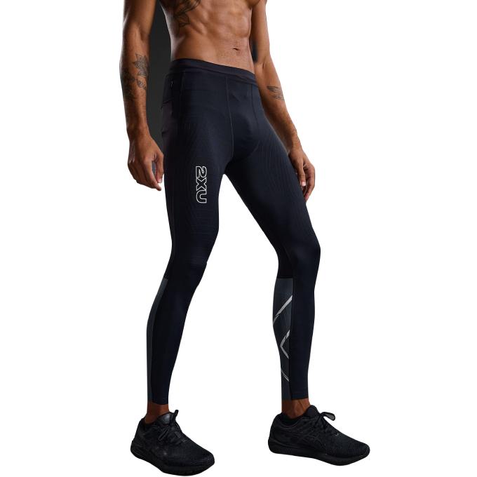 ツー・タイムズ・ユー（2XU） ロングタイツお値下中‼️ 2XU（ツータイムズユー） ロングタイツ メンズ MCS ラン