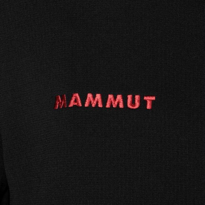 マムート MAMMUT フリース ジャケット メンズ クラシックロゴ 薄手 マイクロフリース 登山 アウトドア キャンプ 1014-06010 0001の画像