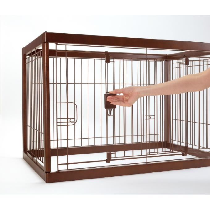 Richell 調整可能ペットサークル 90-165cm Richell 調整可能ペットサークル 90-165cm