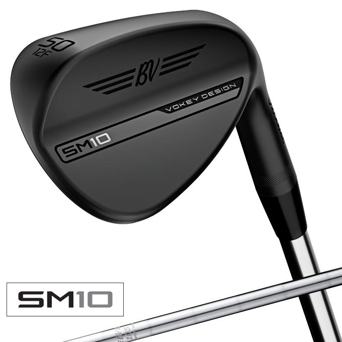 タイトリスト Titleist ウェッジ メンズ ボーケイ SM10 ジェットブラック シャフト BV105 VOKEY SM10 WG Jet-Black BV105 ゴルフクラブ Titleist（タイトリスト） ウェッジ メンズ ボーケイ SM10 ジェット
