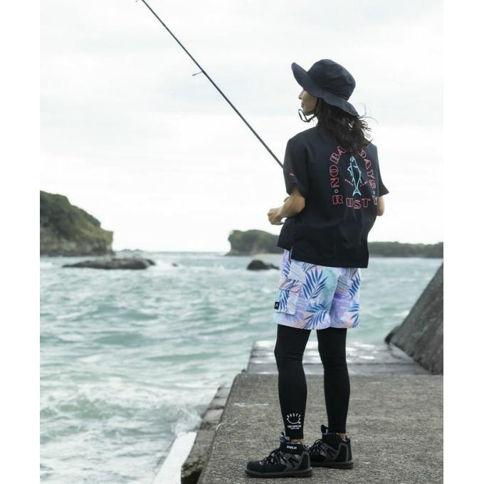 RUSTY レディース FISHING シャツ（S）ユーティリティー RUSTY レディース FISHING シャツ（S）ユーティリティー