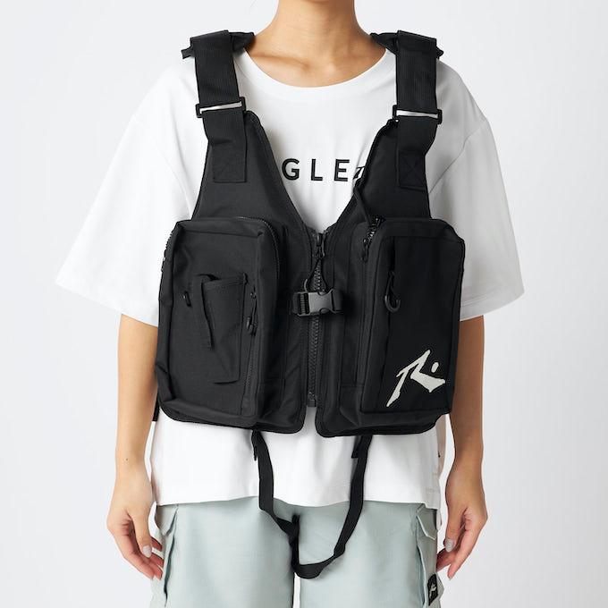 RUSTY フィッシングベスト（ALO）Fサイズ　ユニセックス RUSTY フィッシングベスト Fサイズ（BLK）ユニセックス サイズ