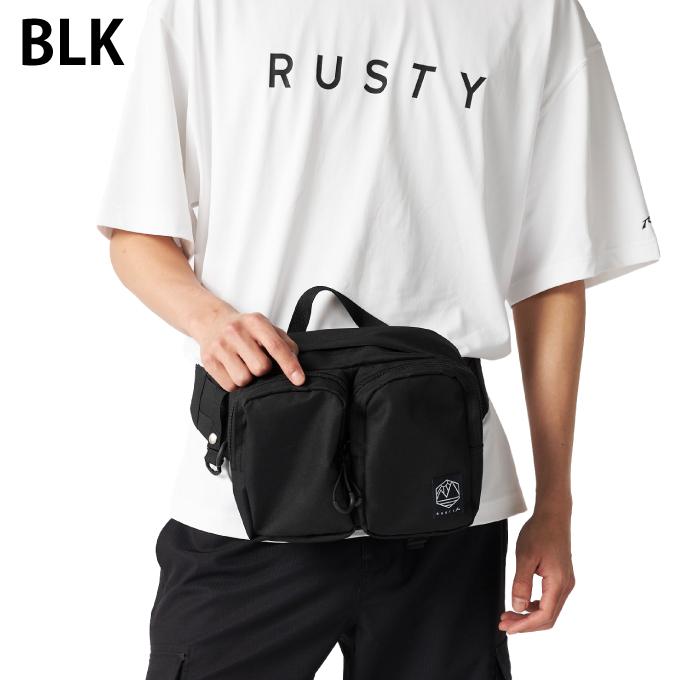 RUSTY ラスティ フィッシング バッグ メンズ レディース 釣り ウエスト