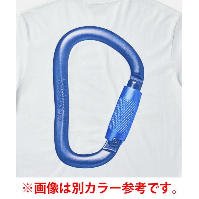 グラミチ Gramicci Tシャツ 半袖 メンズ レディース CARABINER TEE カラビナTシャツ G4SU-T074 PURPLE PIGMENT｜himaraya｜02