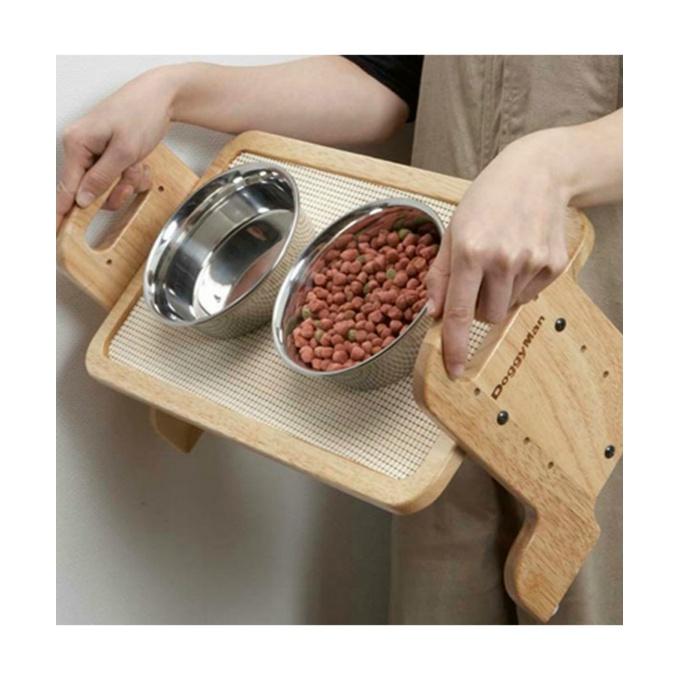 ドギーマン DoggyMan 食器スタンド ウッディーダイニング M LP-285
