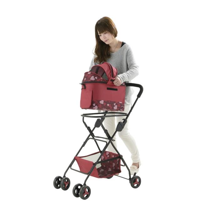 ☆リッチェル Richell 動物用アクセサリー ペットカート ミニモ LP-376 【返品不可】【ご自宅配送限定】‥_8