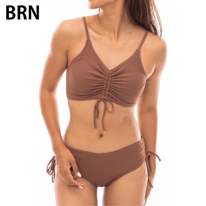 ビラボン BILLABONG 水着 ビキニ レディース 2WAY WAFFLE BIKINI BE013803｜himaraya｜03