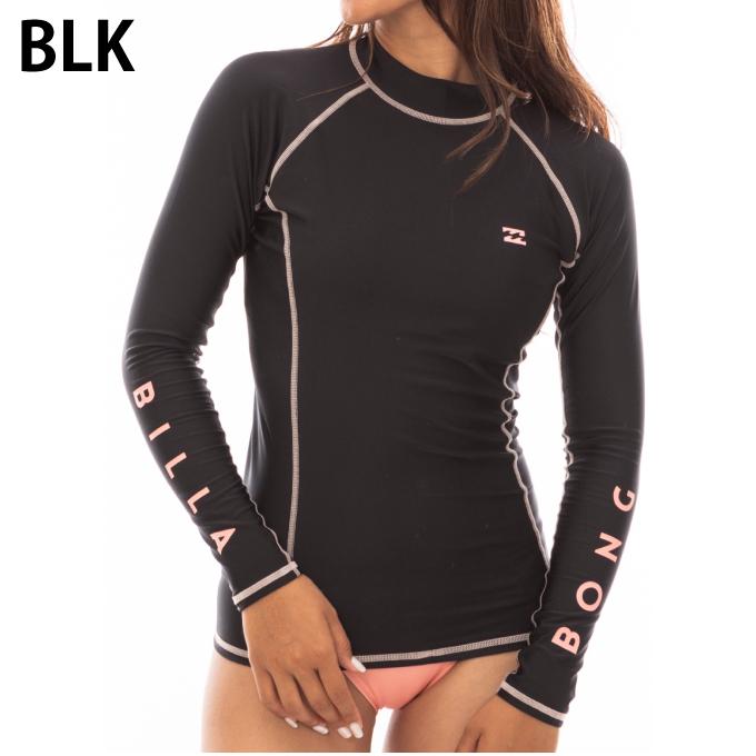 BILLABONG（ビラボン） ラッシュガード 長袖 レディース HIGH NECK LS