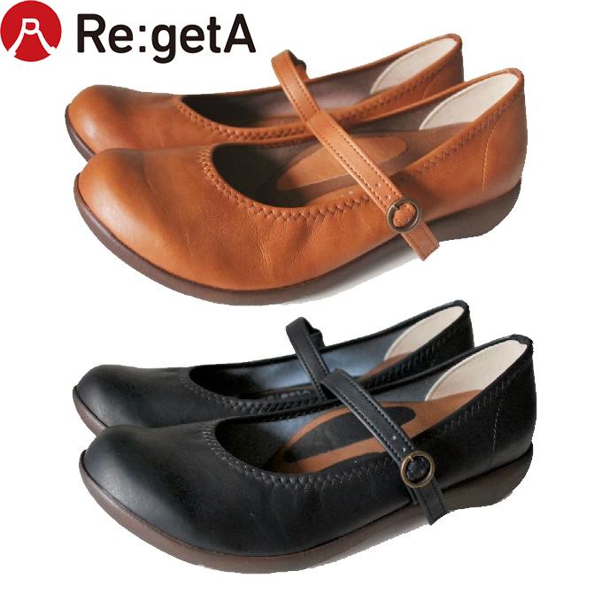 Re:getA（リゲッタ） ☆リゲッタ 靴 レディース ワンベルトローヒール 