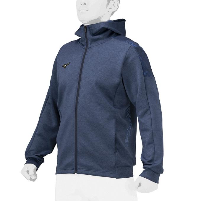 ミズノ 野球 スウェットパーカー メンズ ストレッチスウェットフーディ 12JEBK7914 MIZUNO MIZUNO（ミズノ） 野球 スウェットパーカー メンズ ストレッチ