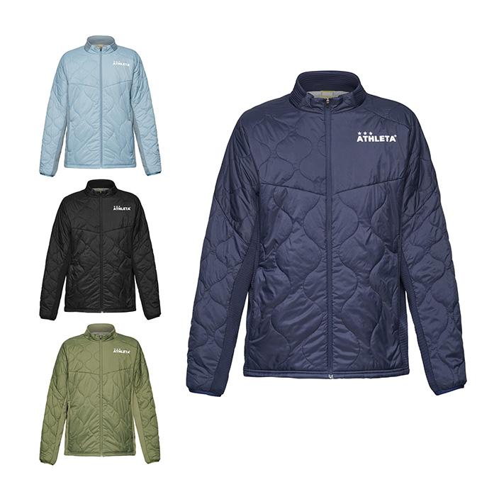 ATHLETA（アスレタ） 中綿ジャケット メンズ グリッド起毛パディングTR