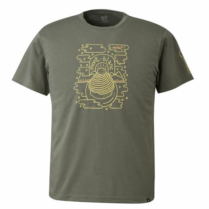 MILLET（ミレー） MILLET Tシャツ 半袖 メンズ モンブラン Tシャツ