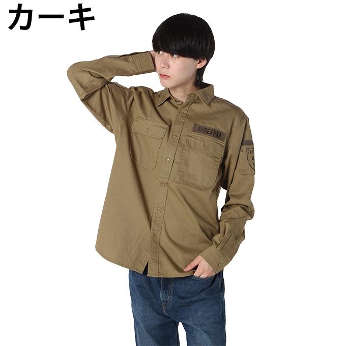 AVIREX（アヴィレックス） ☆アビレックス ポロシャツ 長袖 メンズ 