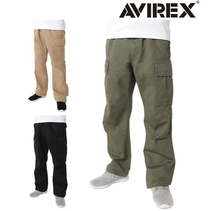 アビレックス ロングパンツ メンズ BASIC FATIGUE PANTS ベーシック ファティーグ パンツ 7832910002【ご自宅配送限定】‥ od AVIREX（アヴィレックス） ☆アビレックス ロングパンツ メンズ BASIC