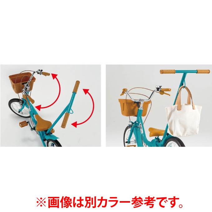 TOP 【1/15〜発送】自転車 いきなり自転車 16インチ かじとり式 押し手