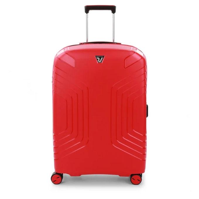 新品イタリア製キャリーケース　ロンカート　イプシロン68～74L ダークブルー ☆【安心の10年保証】ロンカート スーツケース Mサイズ 軽量 TSAロック