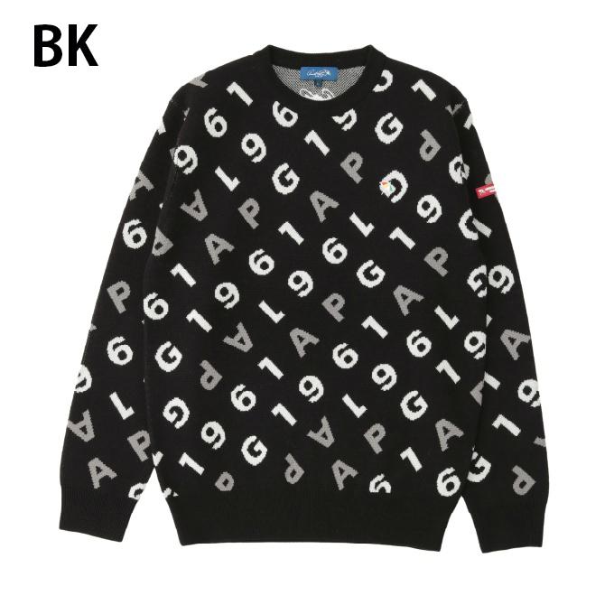 新品未使用　A.P.C. ゴルフウェア　クルーネックセーター　S Arnold Palmer（アーノルドパーマー） ゴルフウェア セーター メンズ