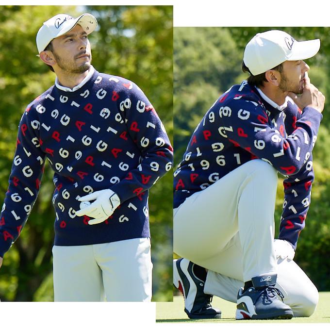 【美品】アーノルドパーマーゴルフ　Ｖネックセーター　サイズM 楽天市場】アーノルドパーマー ゴルフウェア ニットベスト メンズ V
