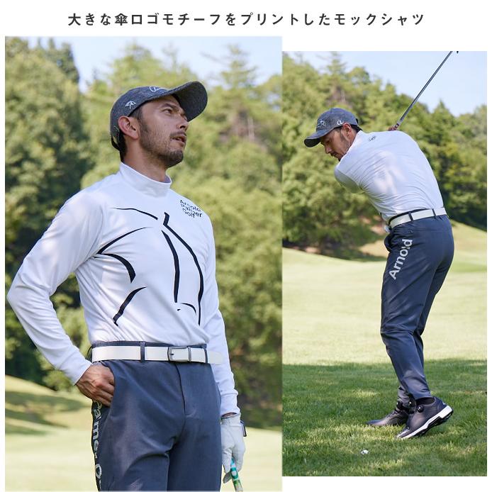 Arnold Palmer（アーノルドパーマー） ゴルフウェア 長袖シャツ メンズ