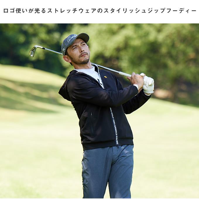 【あい】Arnold Palmer Golf フルジップフーディ Arnold Palmer アーノルドパーマー ゴルフウェア スウェット