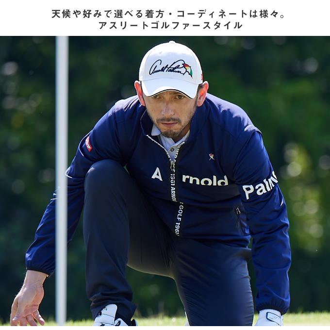 Arnold Palmer - ゴルフダウン Arnold Palmer アーノルドパーマー ゴルフウェア ブルゾン