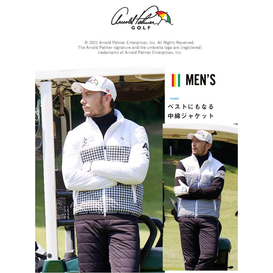 アーノルドパーマー arnold palmer ゴルフウェア ブルゾン メンズ 袖