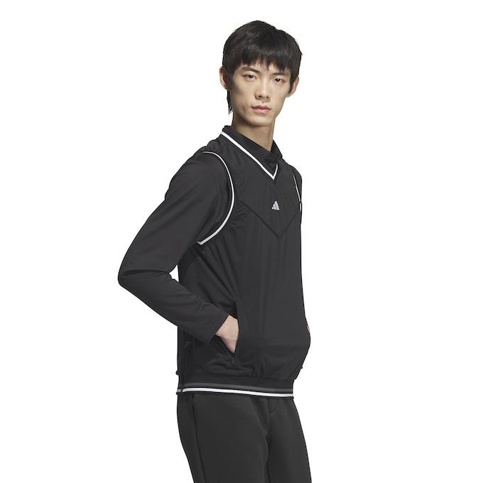 adidas（アディダス） ゴルフウェア アウターベスト メンズ 撥水サイド