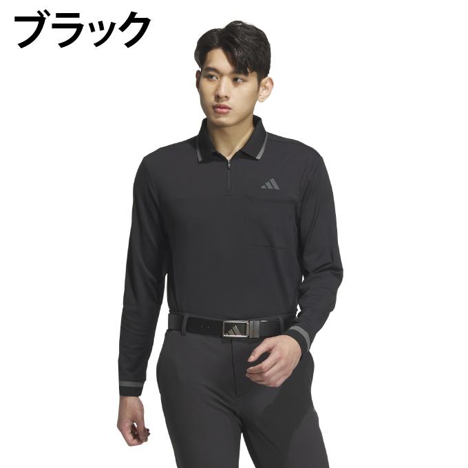adidas（アディダス） ゴルフウェア ポロシャツ 長袖 メンズ COLD.RDY
