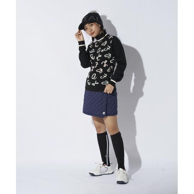 FILA（フィラ） ゴルフウェア スカート レディース ラップスカート 撥