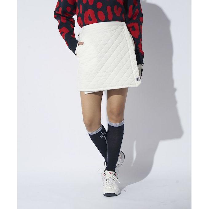 FILA（フィラ） ゴルフウェア スカート レディース ラップスカート 撥