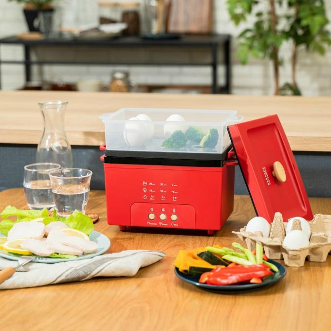 プリズメイト PRISMATE 調理器具 飯ごう サラダチキンメーカー グランデ 楽しく使えるWEBレシピ付 PR-SK044 【ご自宅配送限定】‥ PRISMATE ☆プリズメイト 調理器具 飯ごう サラダチキンメーカー