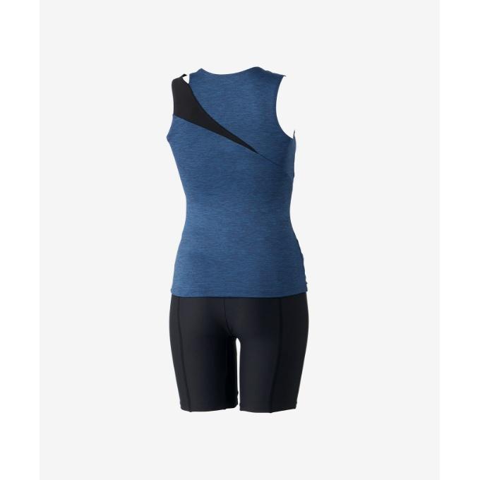 speedo（スピード） フィットネス水着 セパレート レディース ZIP