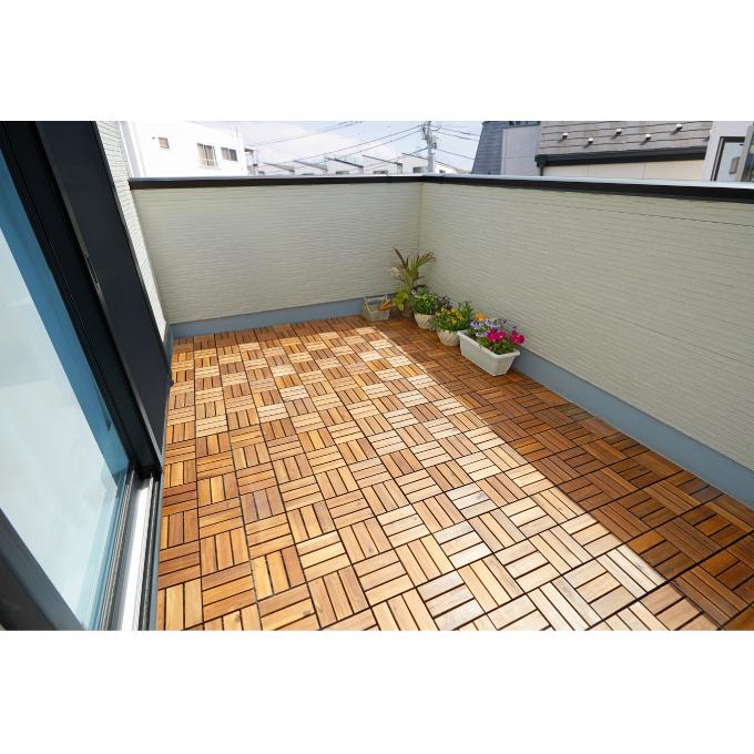 IRIS OHYAMA（アイリスオーヤマ） ☆ウッドパネル ウッドタイルデッキ