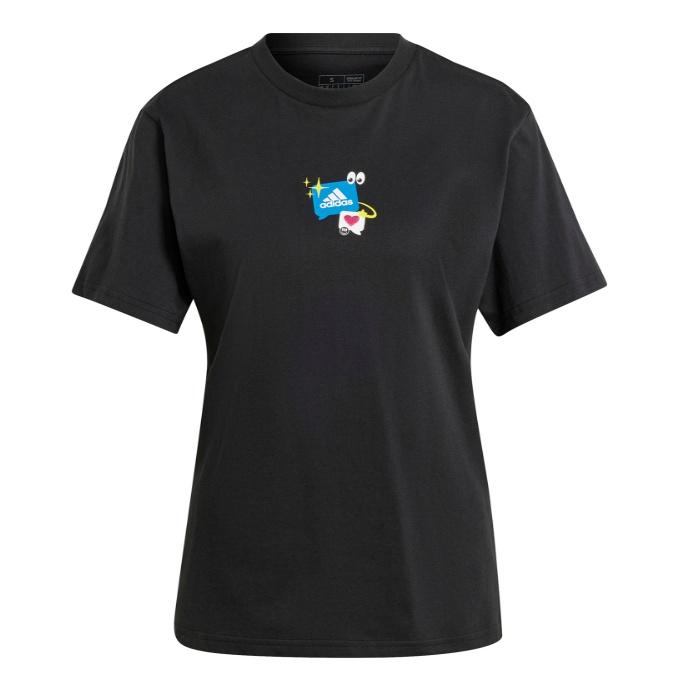 adidas（アディダス） Tシャツ 半袖 レディース Remoji グラフィック