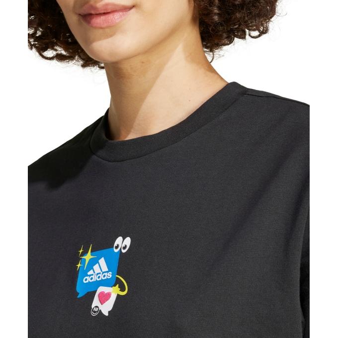 adidas（アディダス） Tシャツ 半袖 レディース Remoji グラフィック