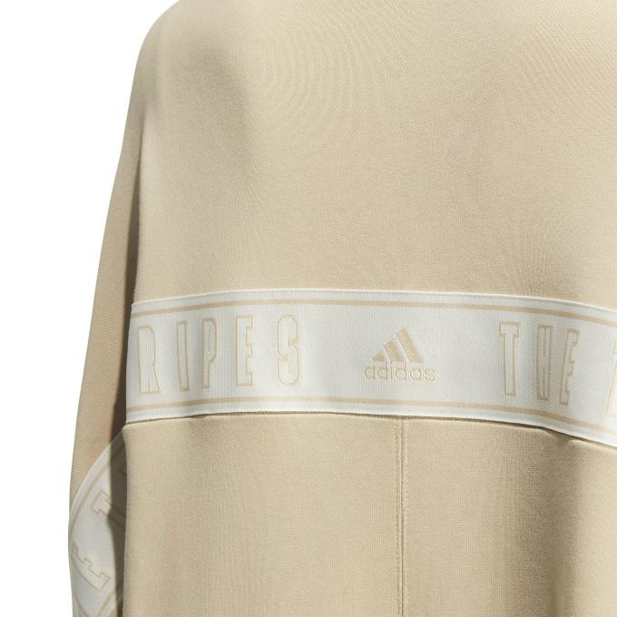 adidas（アディダス） スウェット ワンピース 長袖 レディース ワー