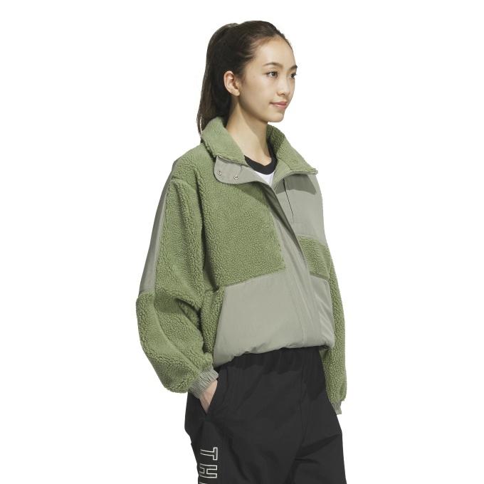 adidas（アディダス） アウタージャケット レディース WORDING LOOSE