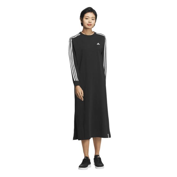 adidas アディダス ワンピース 長袖 レディース ESS+ 3ST 長袖T adidas アディダス ワンピース 長袖 レディース ESS+ 3ST 長袖T