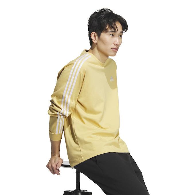 adidas（アディダス） Tシャツ 長袖 メンズ エッセンシャルズ プラス