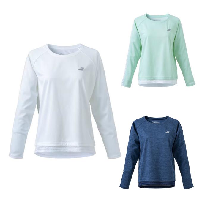 Babolat（バボラ） テニスウェア バドミントンウェア Tシャツ 長袖