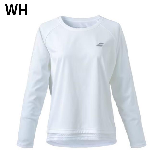Babolat（バボラ） テニスウェア バドミントンウェア Tシャツ 長袖