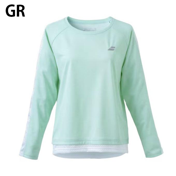 Babolat（バボラ） テニスウェア バドミントンウェア Tシャツ 長袖