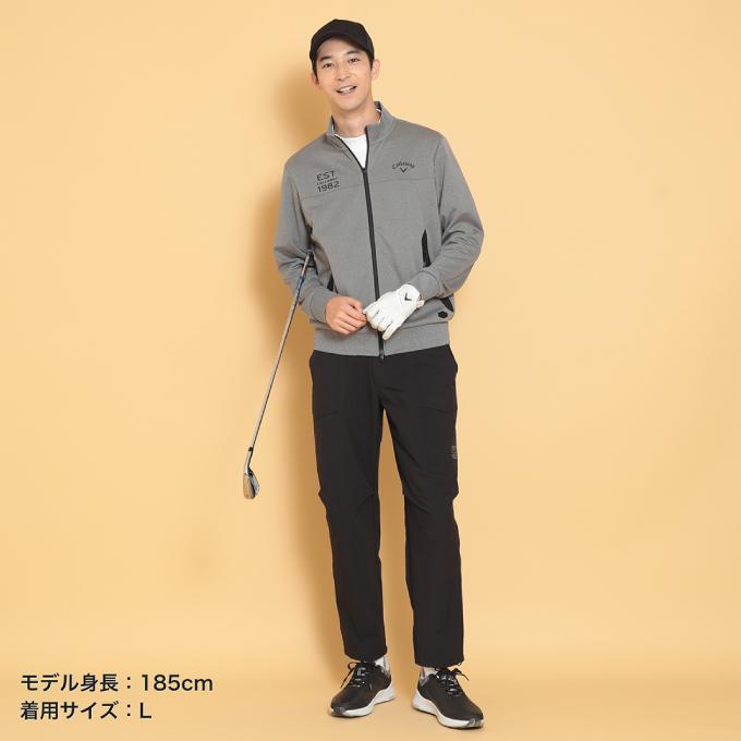 キャロウェイ メンズダンボールフルジップブルゾンL cw24f24217100-01.jpg