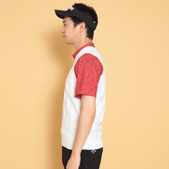 Callaway（キャロウェイ） ゴルフウェア ニットベスト メンズ ダイヤ