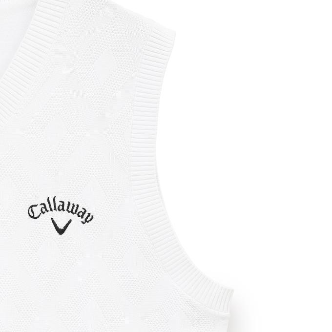 Callaway（キャロウェイ） ゴルフウェア ニットベスト メンズ ダイヤ